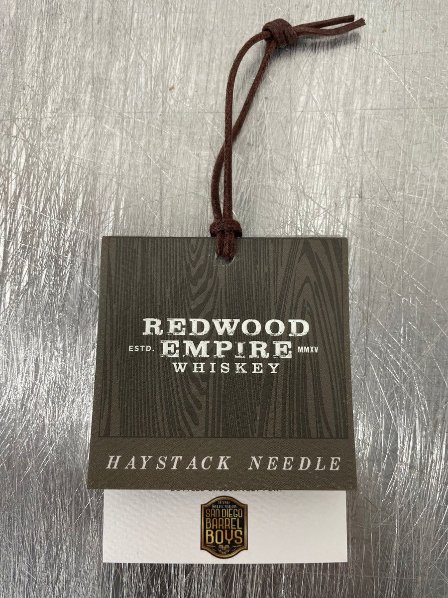 Redwood Empire "SDBB" Haystack Needle Double Barrel Mission Trails Wine & Spirits