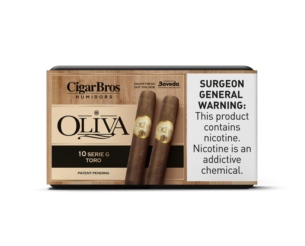 Oliva Serie G by CigarBros Cigars CigarBros 10ct Oliva Serie G Toro + 7% Discount + FREE Humidor 
