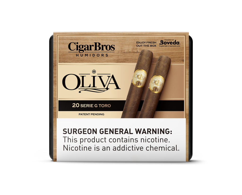 Oliva Serie G by CigarBros Cigars CigarBros 20ct Oliva Serie G Toro + 9% Discount + FREE Humidor 