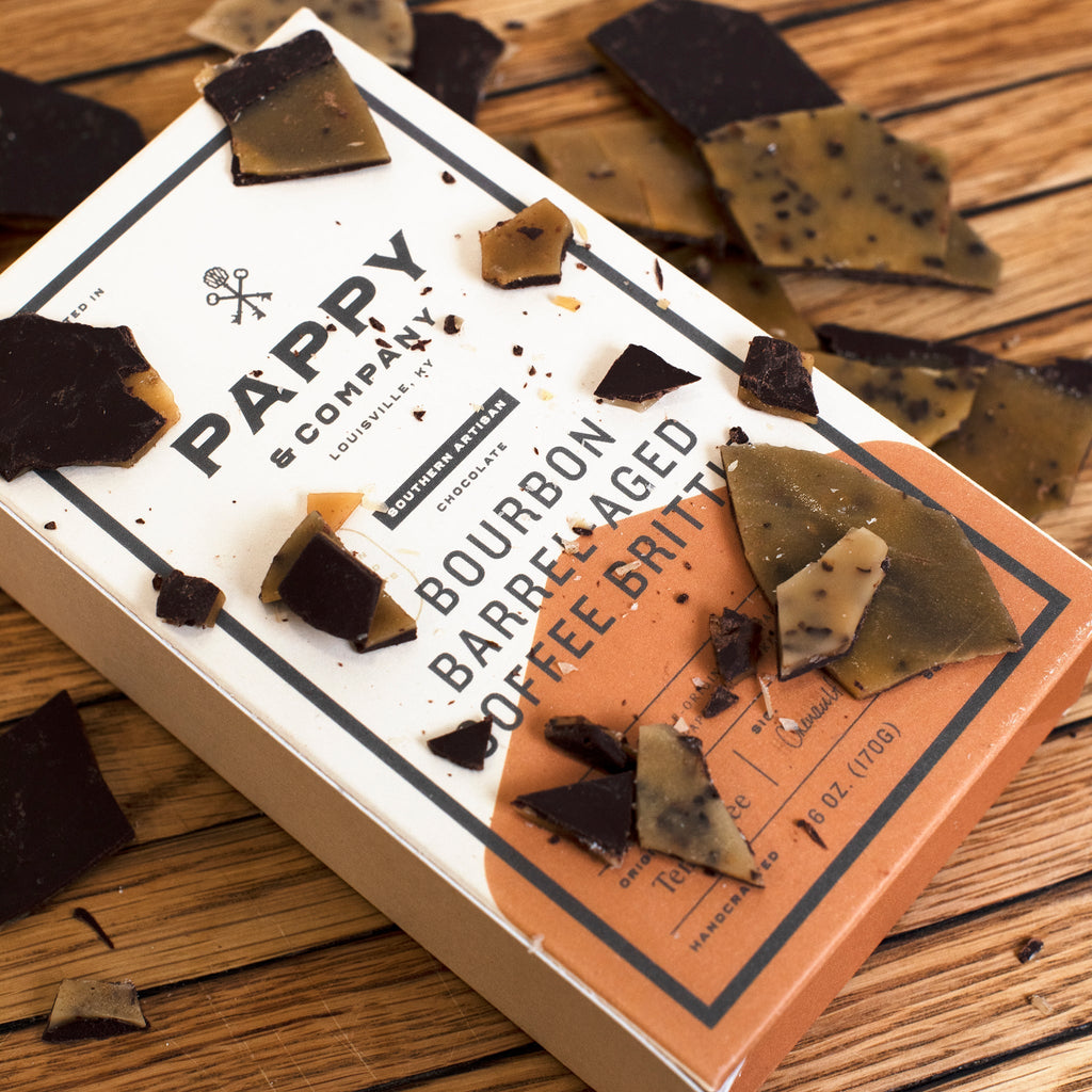 Pappy Van Winkle Bourbon Barrel Aged Coffee Brittle Food Pappy & Company 