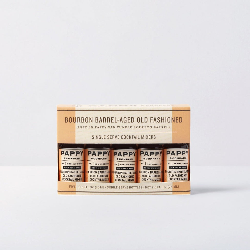 Pappy Van Winkle Bourbon Barrel-Aged Old Fashioned Mix: Single Serve 5-Pack Food Pappy & Company 