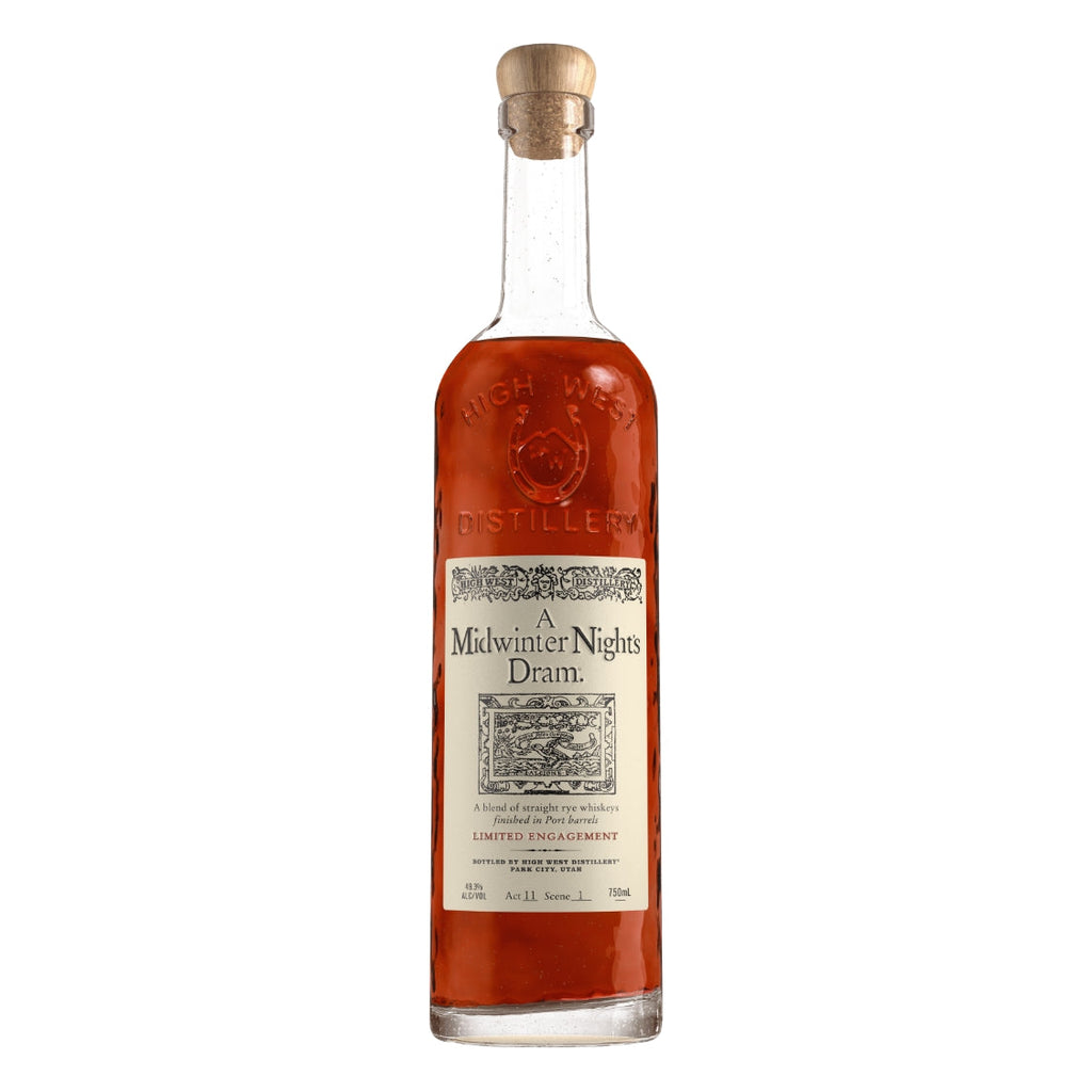 High West A Midwinter Night's Dram Act 13 Rye Whiskey High West Distillery 
