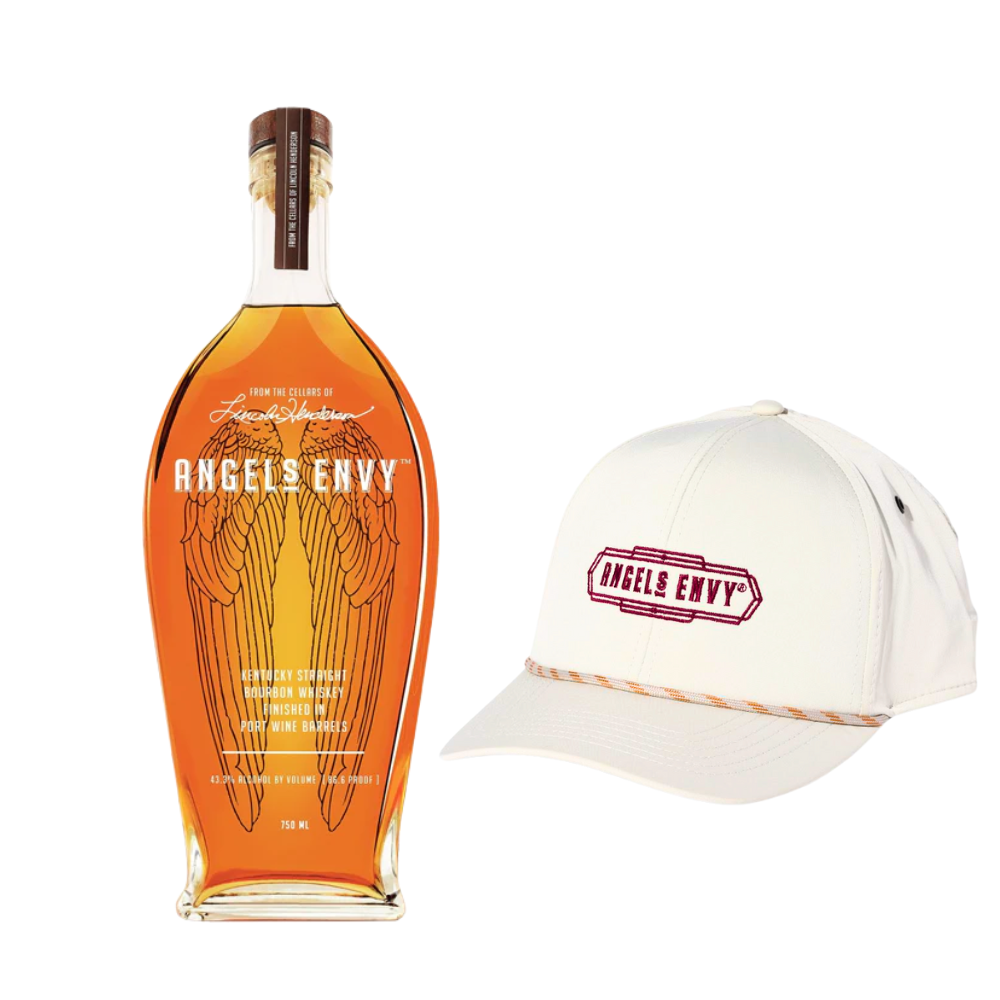 Angel’s Envy Bourbon Port Finish w/ FREE White Hat Whiskey Angel's Envy 
