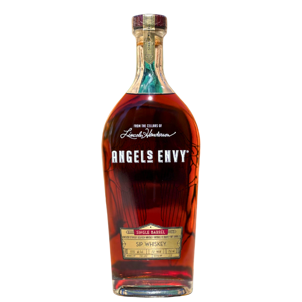 Angel's Envy Bourbon x Sip Whiskey Single Barrel Finished In Tawny Port Barrels Bourbon Angel's Envy 