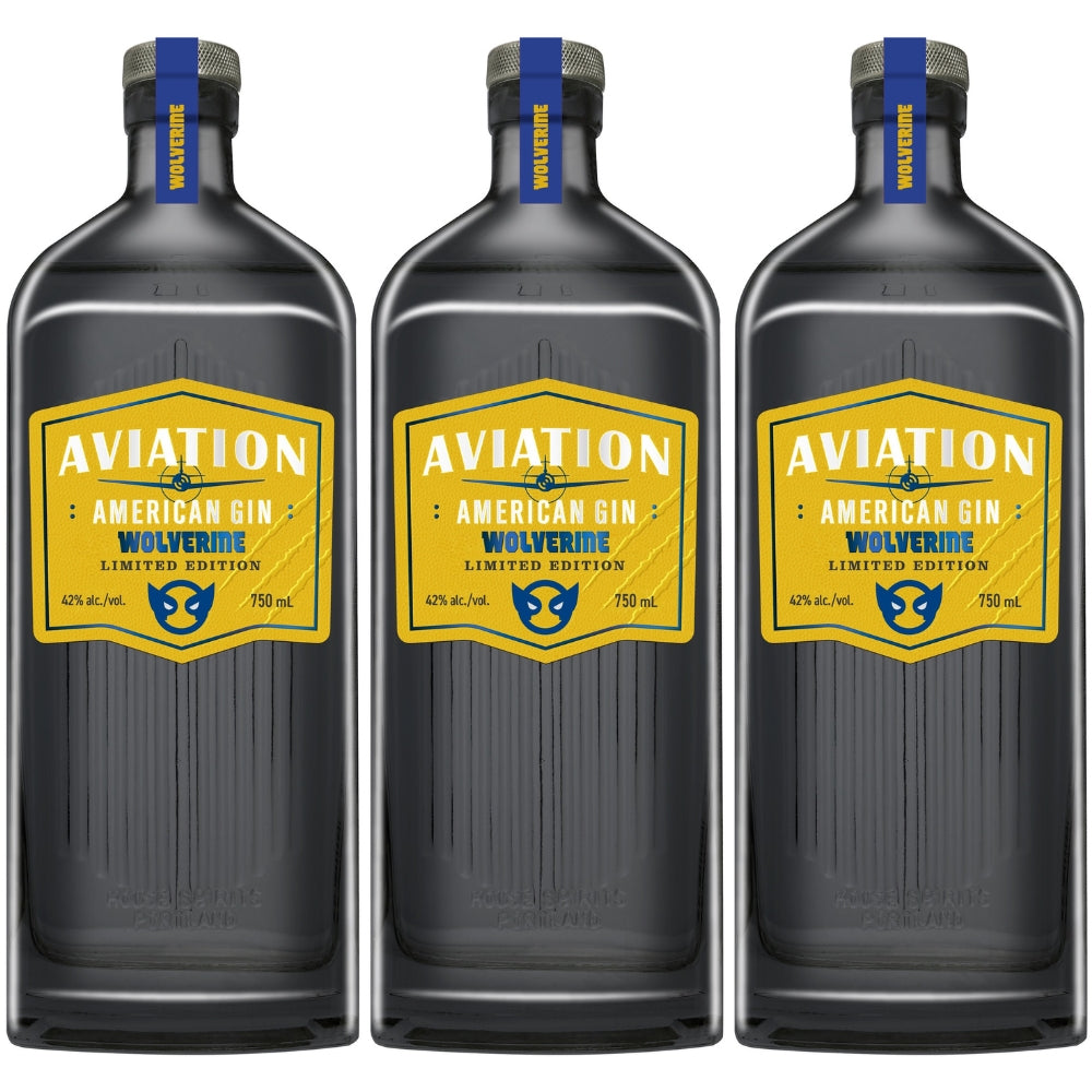 Aviation American Gin Wolverine Limited Edition 3pk Gin Aviation 