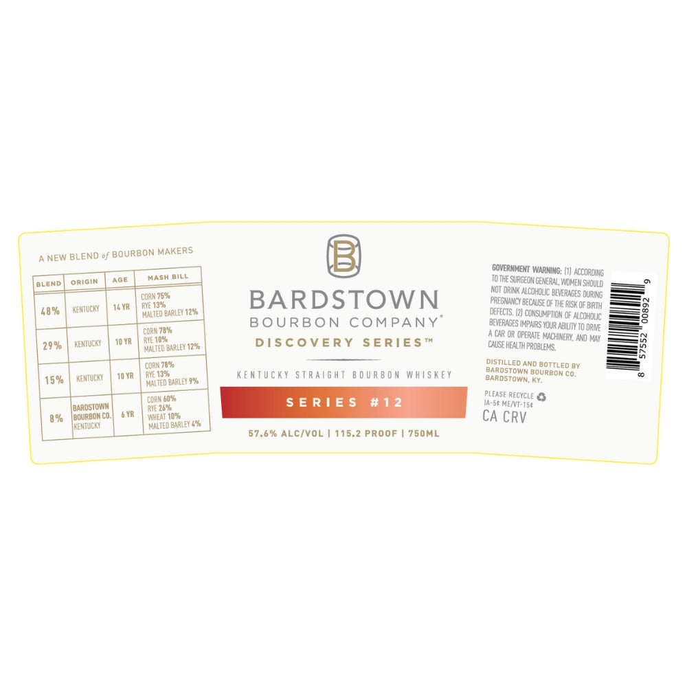 Bardstown Bourbon Company Discovery Series #12 Bourbon Bardstown Bourbon Company 