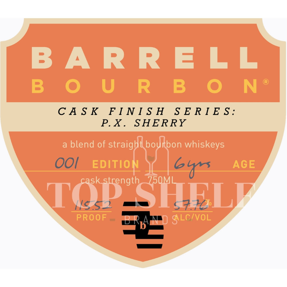 Barrell Bourbon Cask Finish Series: PX Sherry Bourbon Barrell Craft Spirits 