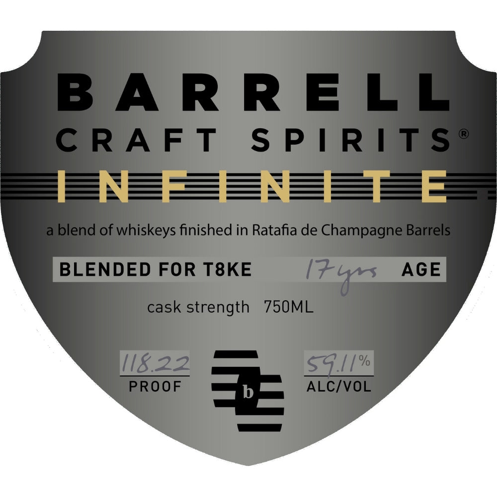 Barrell Craft Spirits Infinite Finished in Ratafia de Champagne Barrels Blended Whiskey Barrell Craft Spirits 