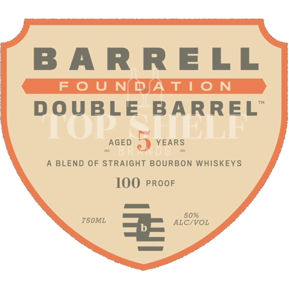 Barrell Foundation 5 Year Old Double Barrel Bourbon Bourbon Barrell Craft Spirits 