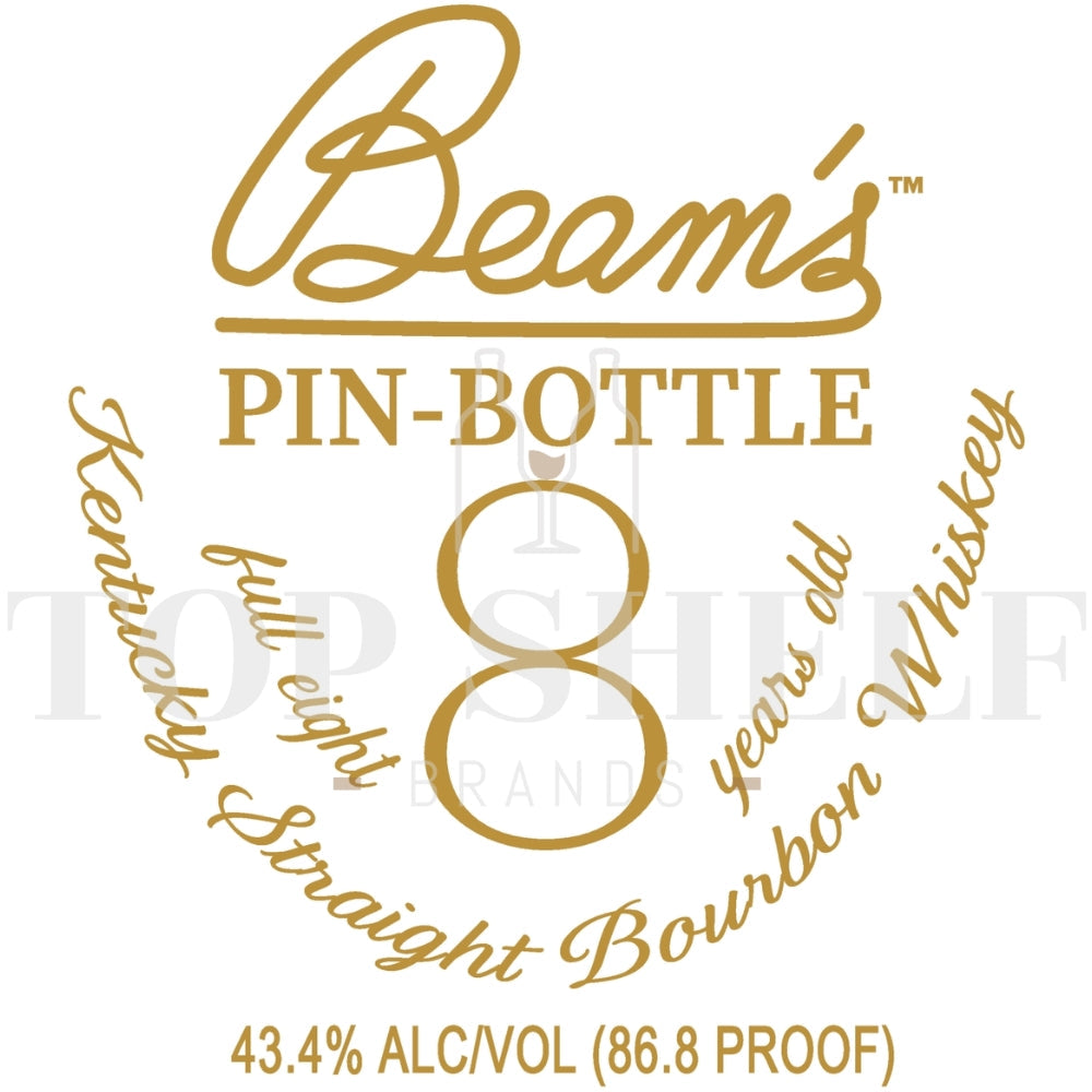 Beam’s Pin Bottle 8 Year Old Bourbon