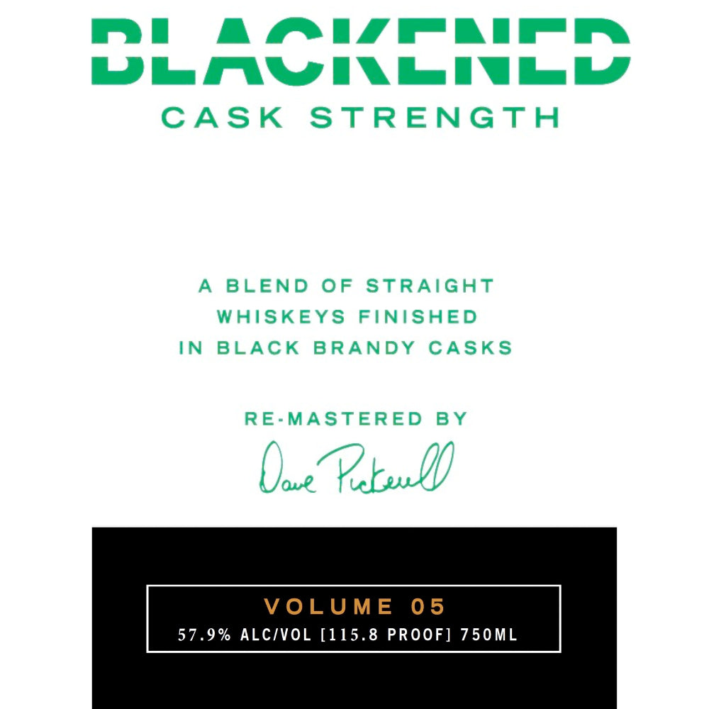 Blackened Cask Strength Volume 05 by Metallica