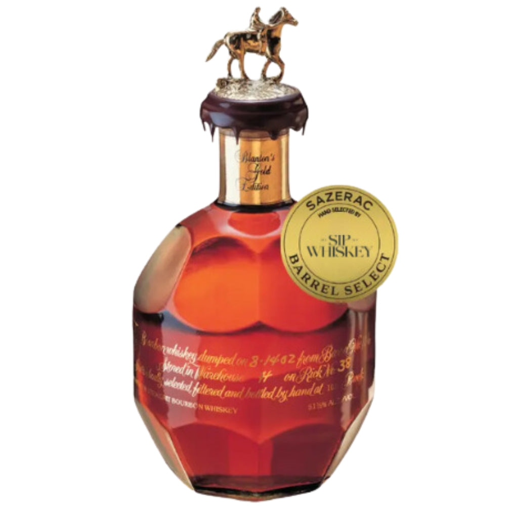 Blanton's Gold Single Barrel Bourbon Privately Selected by Sip Whiskey Bourbon Blanton's Bourbon 