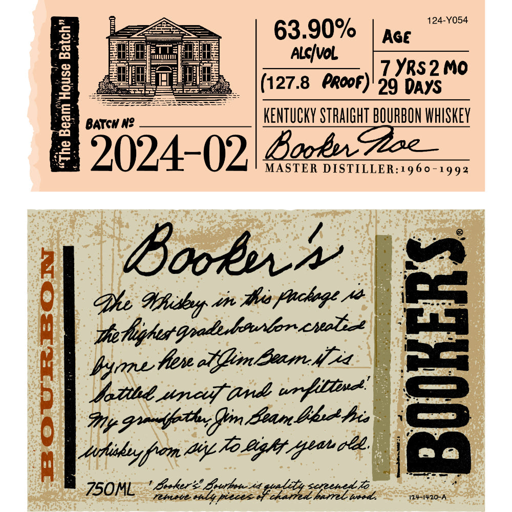 Booker's Bourbon “The Beam House Batch” 2024-02