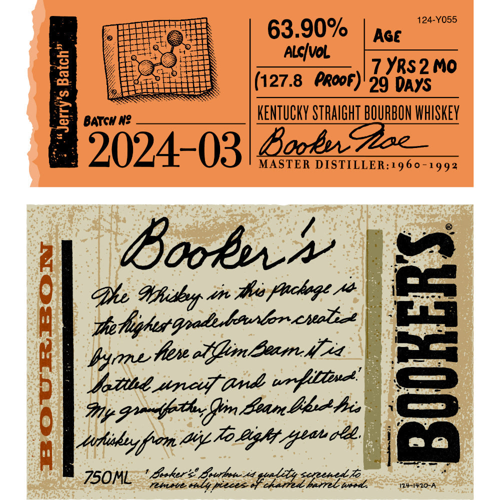 Booker's Bourbon “Jerry’s Batch” 2024-03