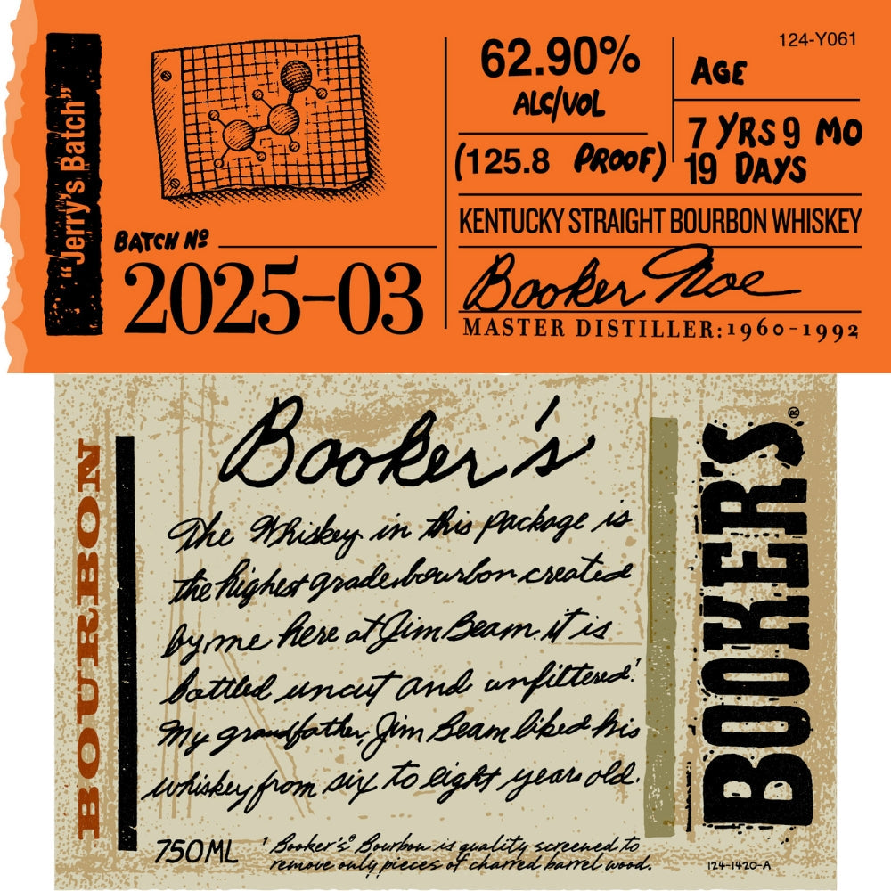 Booker's “Jerry’s Batch” 2025-03 Bourbon Booker's 