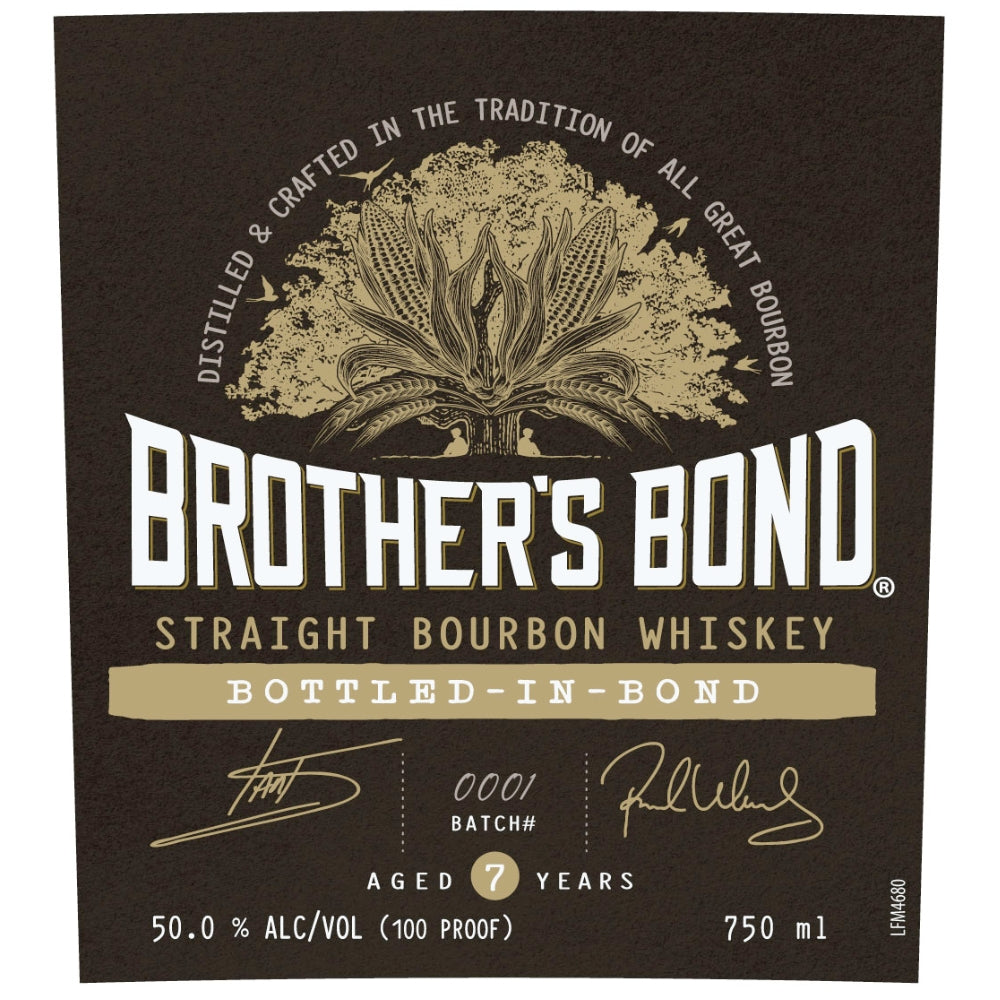 Brother’s Bond 7 Year Old Bottled in Bond Bourbon