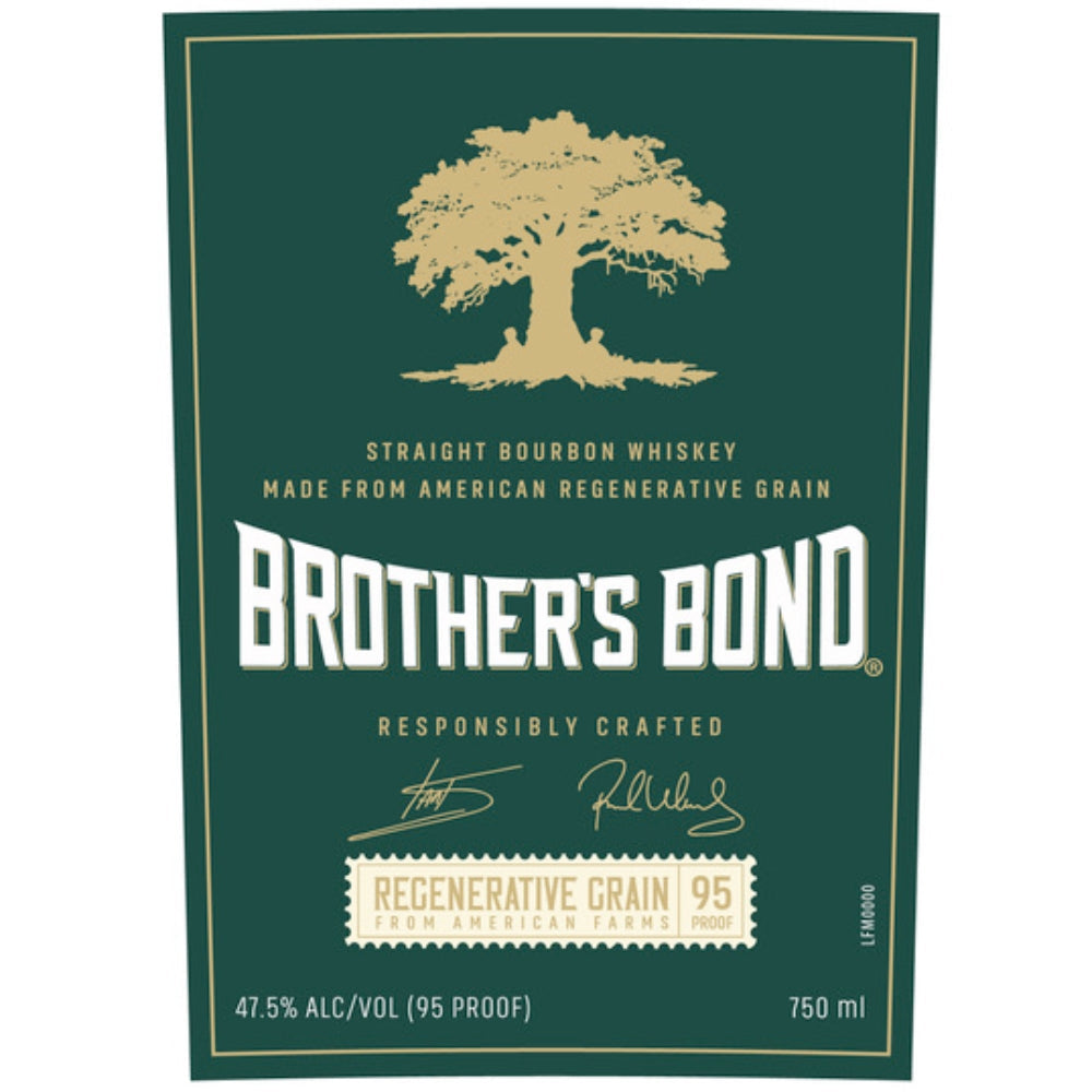 Brother’s Bond Regenerative Grain Bourbon By Ian Somerhalder & Paul Wesley