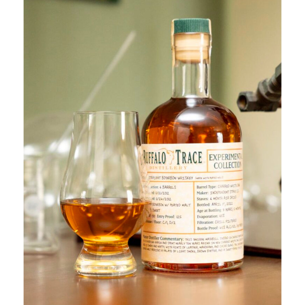 Buffalo Trace Experimental Collection Straight Bourbon Whiskey Made With Peated Malt Straight Bourbon Whiskey Buffalo Trace 