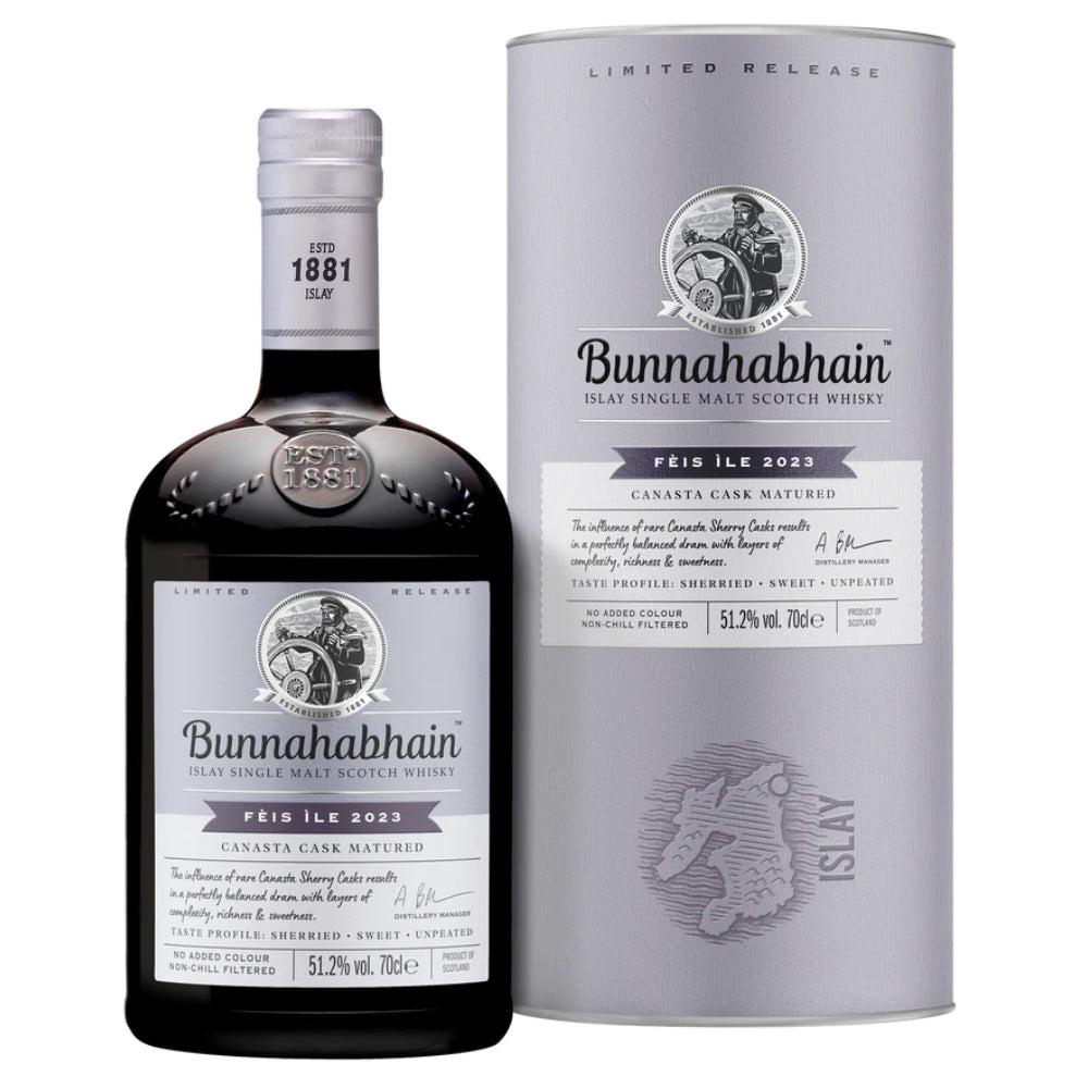 Bunnahabhain Fèis Ìle 2023 Canasta Cask Matured Scotch Bunnahabhain 
