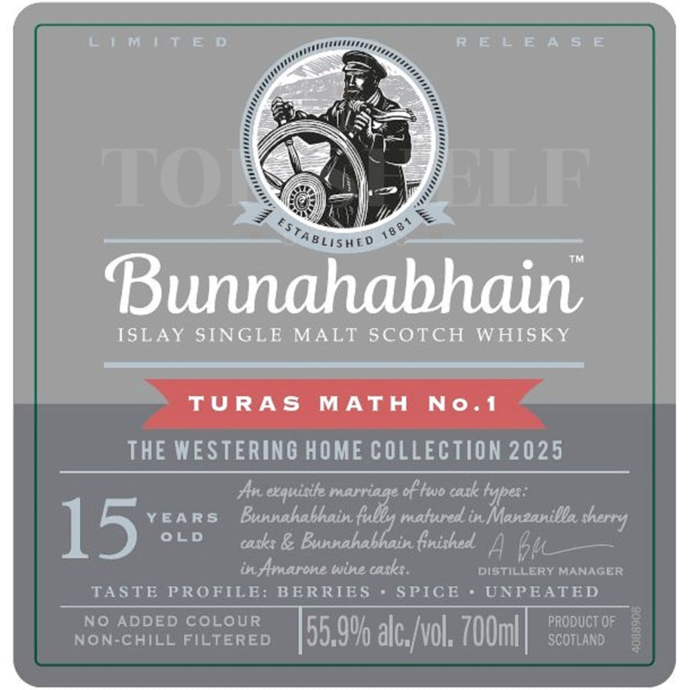 Bunnahabhain Turas Math No. 1 Scotch Bunnahabhain 