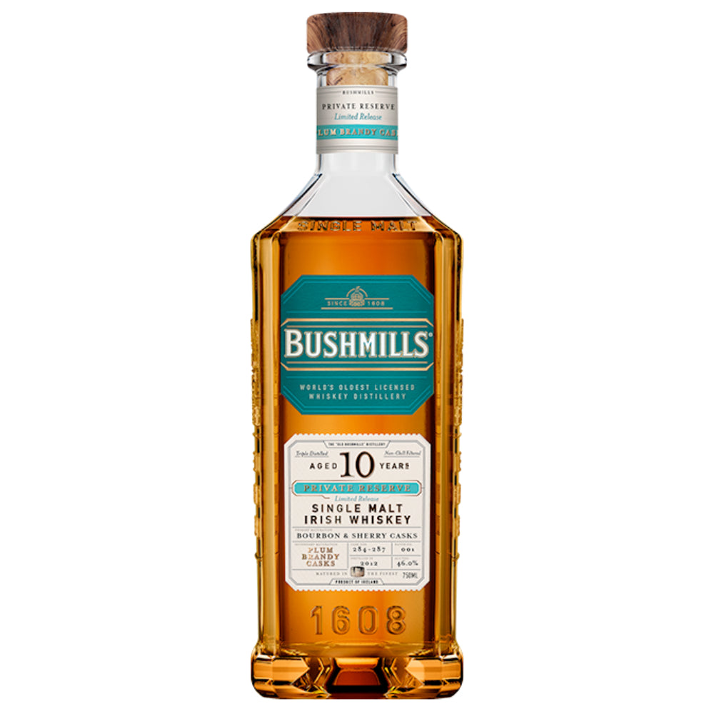 Bushmills 10 Year Old Private Reserve Plum Brandy Cask Finished