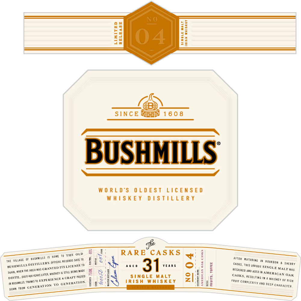 Bushmills The Rare Casks Limited Release No. 04