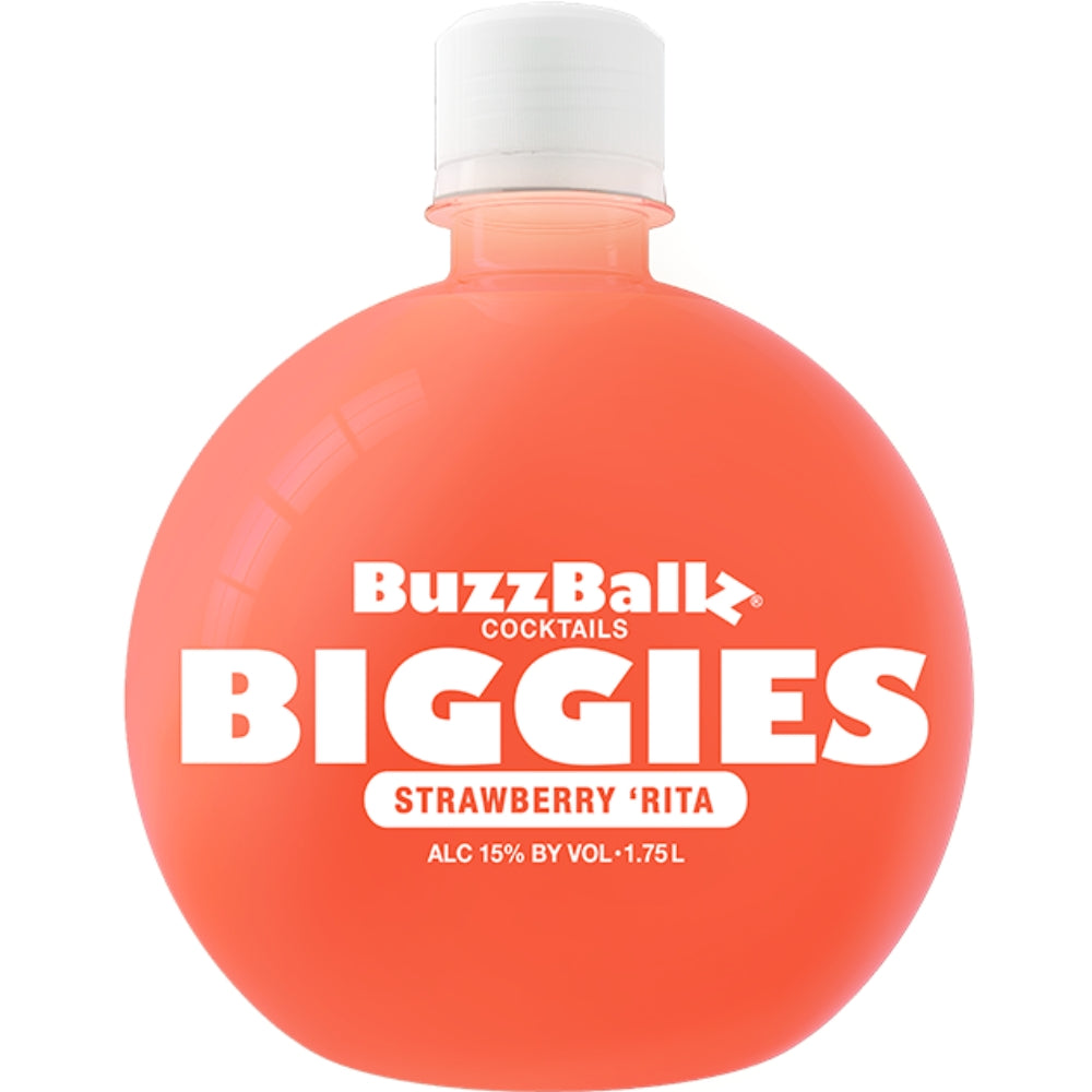 Buzzballz Biggies Strawberry 'Rita Pre-Mixed Cocktails 1.75L