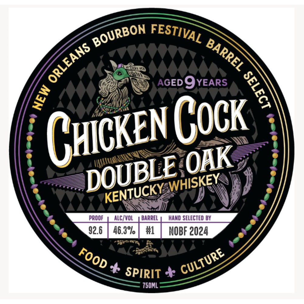Chicken Cock New Orleans Bourbon Festival Barrel Select