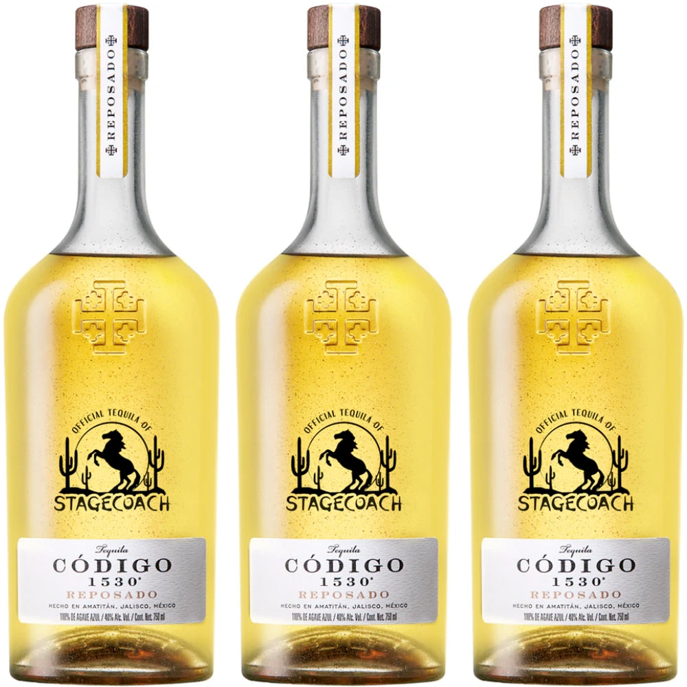 Codigo 1530 Reposado Stagecoach Limited Edition 3pk Tequila Código 1530 Tequila 