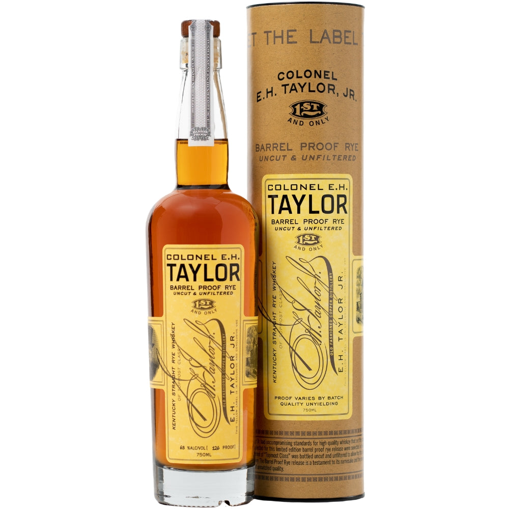 Colonel E.H. Taylor Barrel Proof Rye Kentucky Straight Rye Whiskey Colonel E.H. Taylor 