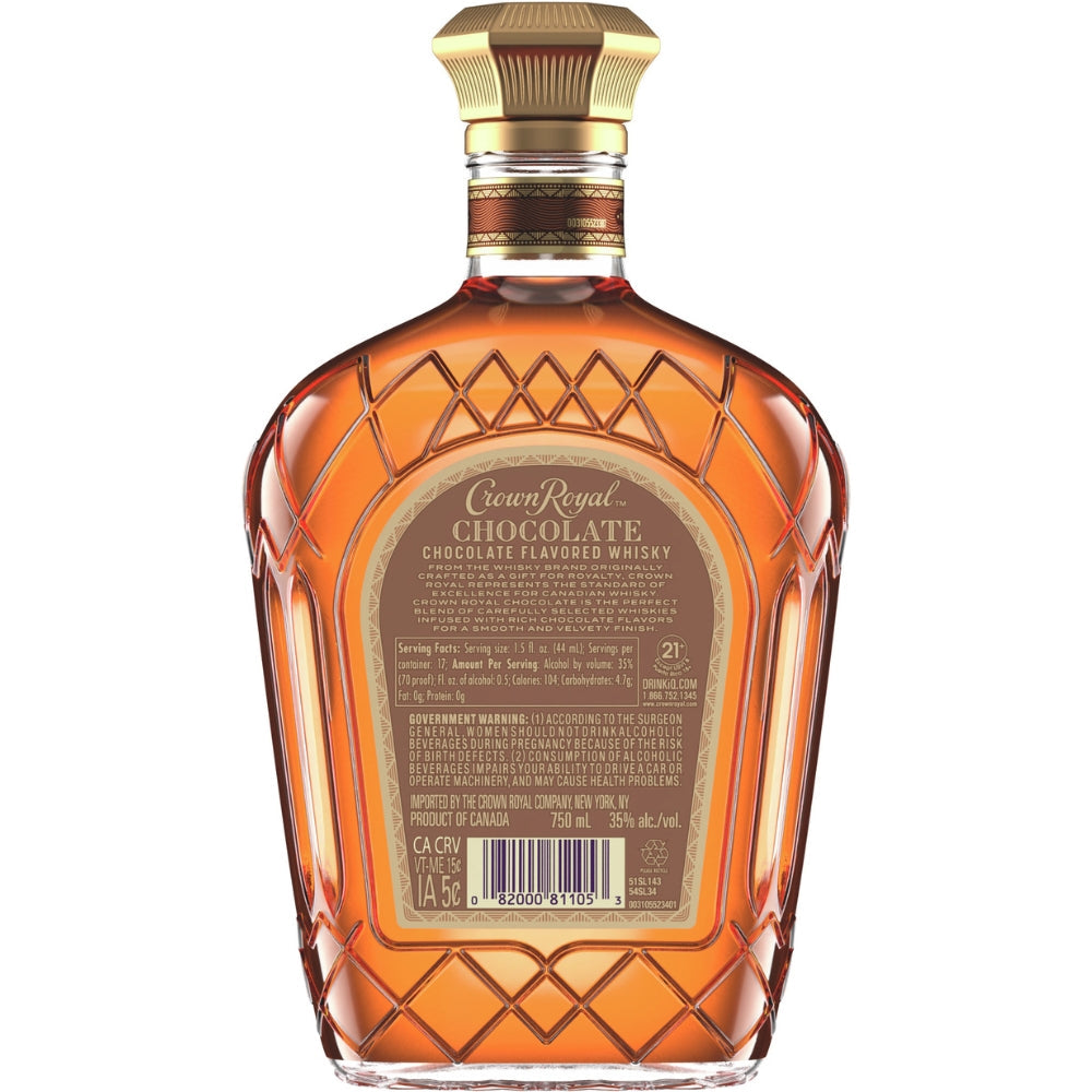 Crown Royal Chocolate Limited Edition Flavored Whiskey Crown Royal 