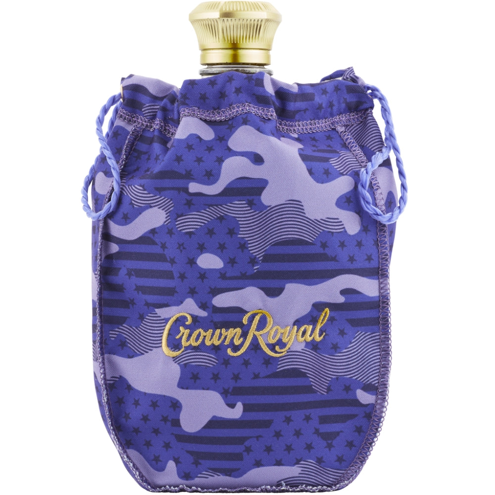 Crown Royal Limited Edition Purple Camo Bag Canadian Whisky Crown Royal 