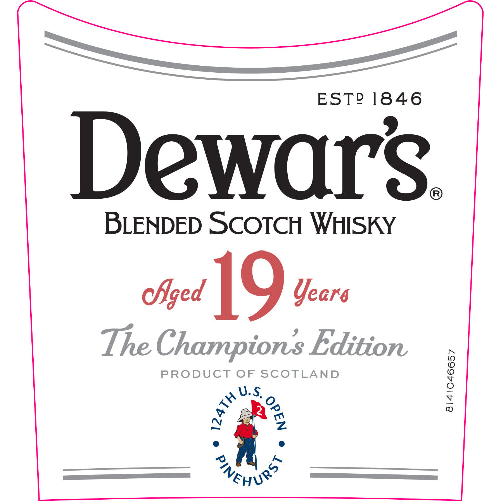 Dewar's 19 Year Old US Open The Champions Edition 2024