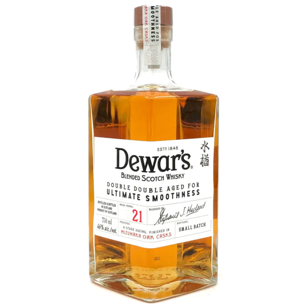 Dewar's Double Double 21 Year Old Mizunara Oak Finished Scotch Dewar's 