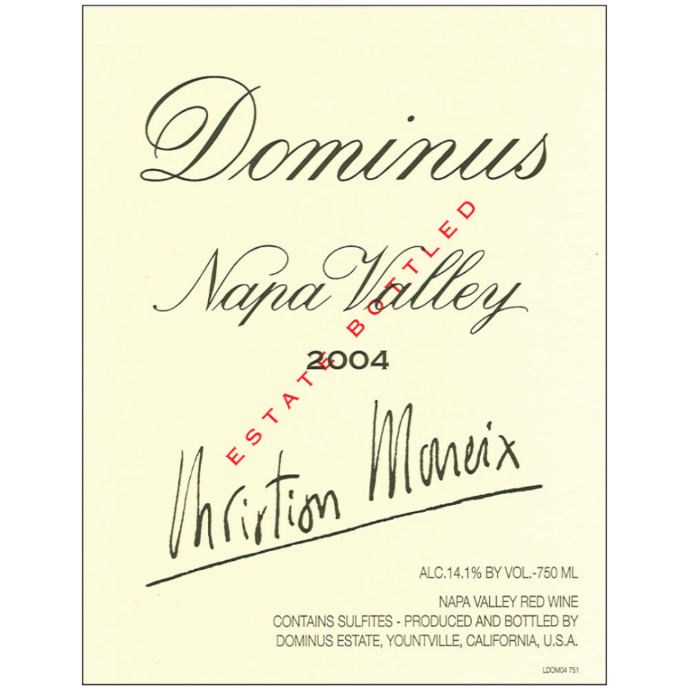 Dominus Estate Napa Valley 2004 750ml