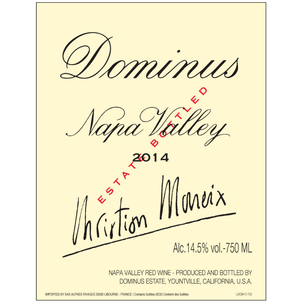 Dominus Estate Napa Valley 2014 750ml