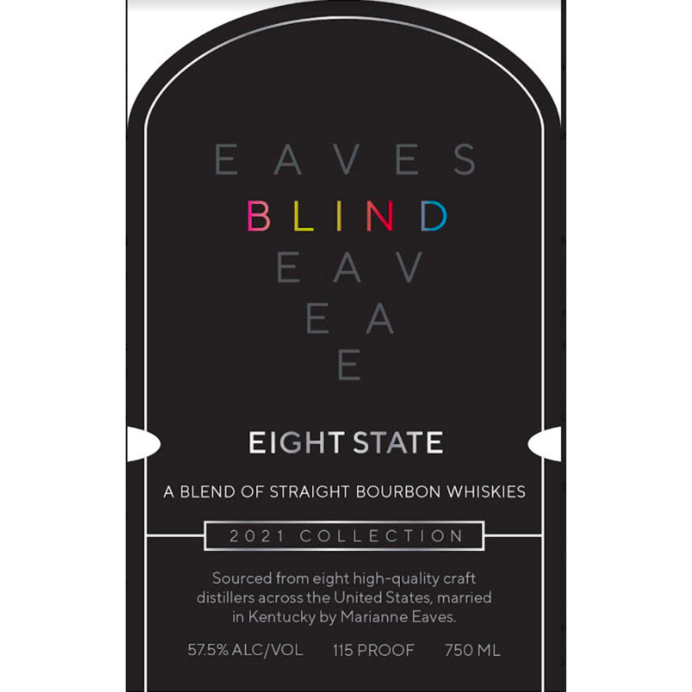 Eaves Blind Eight State Blended Straight Bourbon