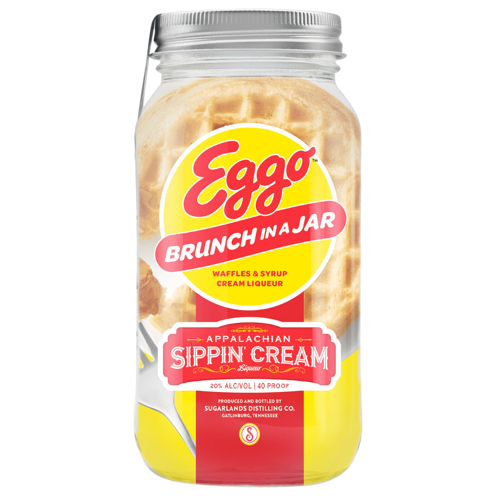Eggo Brunch in a Jar Waffles & Syrup Sippin’ Cream Liqueur Sugarlands Distilling Company 