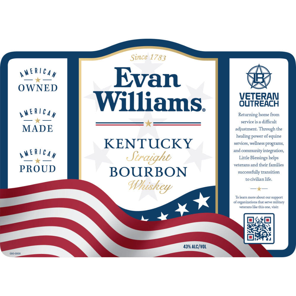 Evan Williams Veteran Outreach Straight Bourbon