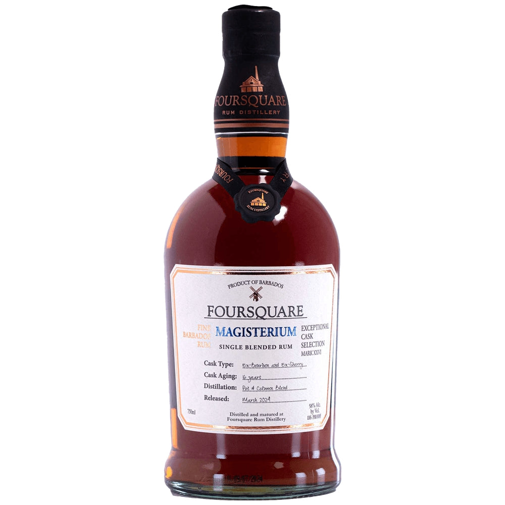 Foursquare Rum Distillery Magisterium Single Blended Rum Rum Foursquare Rum Distillery 