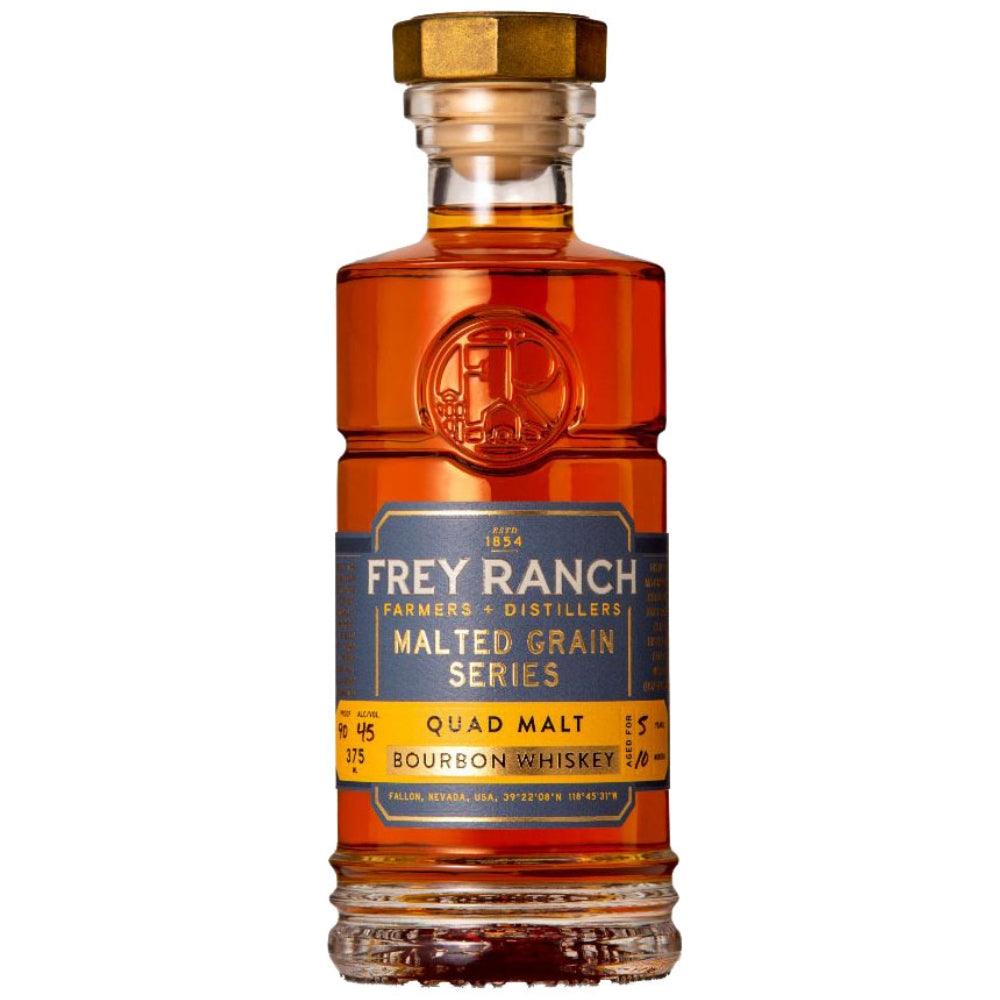 Frey Ranch Quad Malt Bourbon Whiskey 375ml Bourbon Frey Ranch 