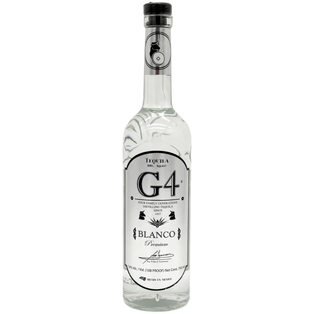 G4 Tequila Blanco 108 High Proof Tequila G4 Tequila 