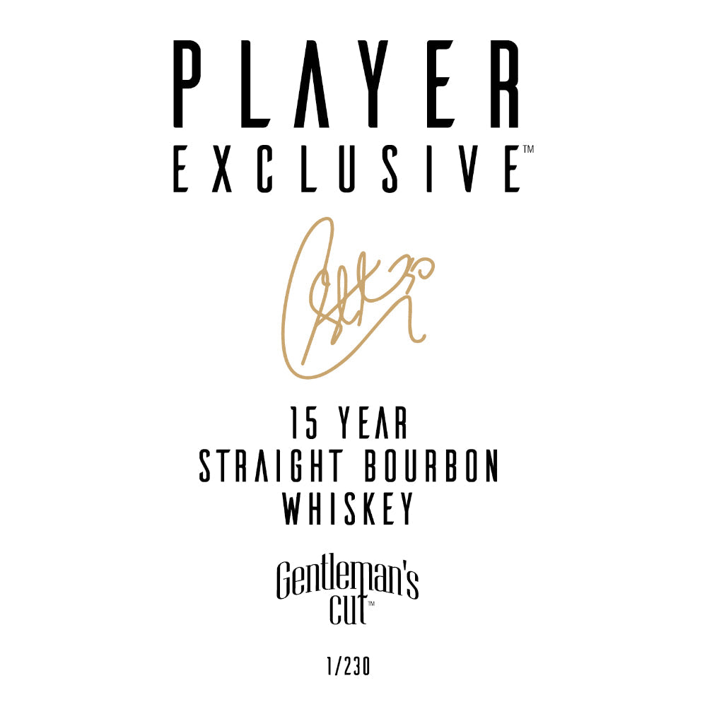 Gentleman’s Cut Player Exclusive 15 Year Old Bourbon By Stephen Curry