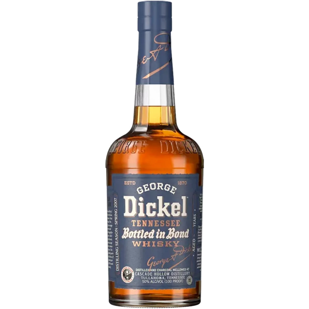 George Dickel 12 Year Old Bottled in Bond Tennessee Whisky Tennessee Whiskey George Dickel 