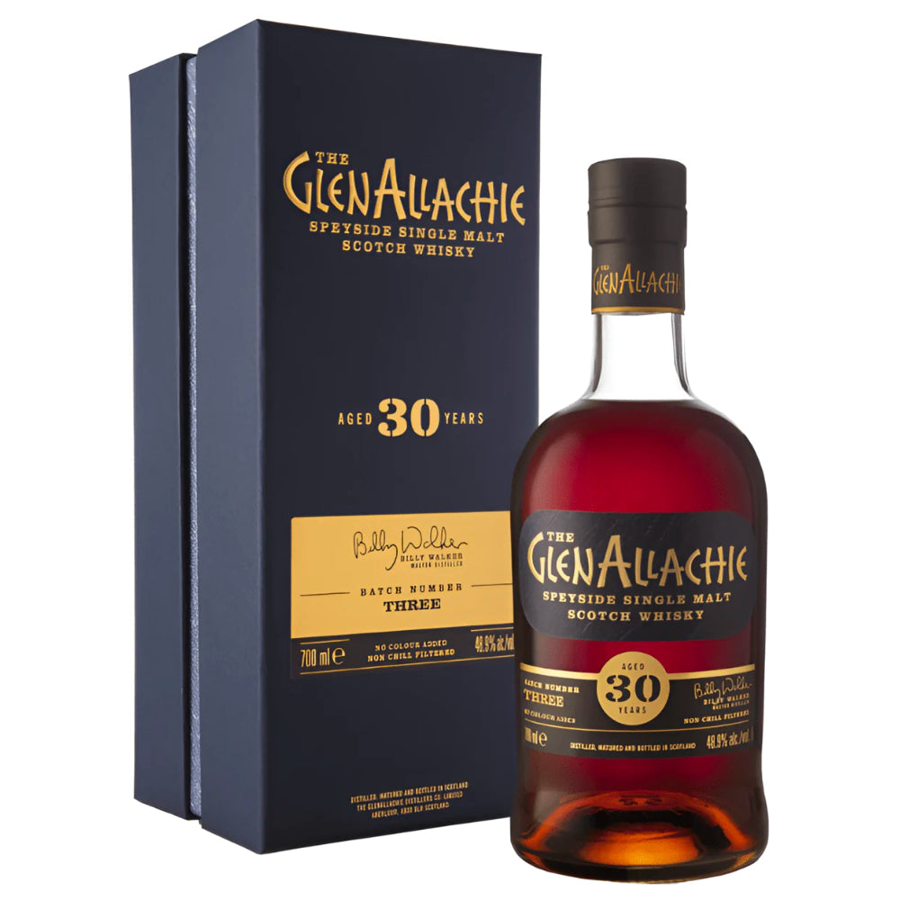 GlenAllachie 30 Year Old Cask Strength Scotch Whisky Batch 3 Scotch The GlenAllachie 
