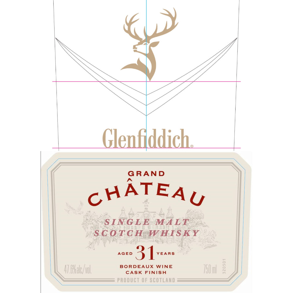 Glenfiddich Grand Chateau Bordeaux Wine Cask Finish 31 Year Old