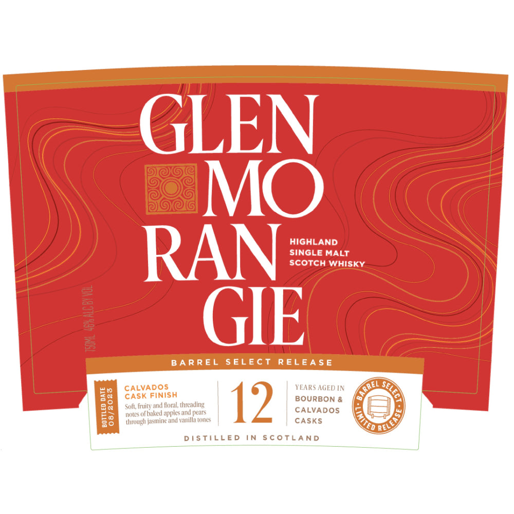 Glenmorangie Barrel Select Release Calvados Cask Finish 12 Year Old
