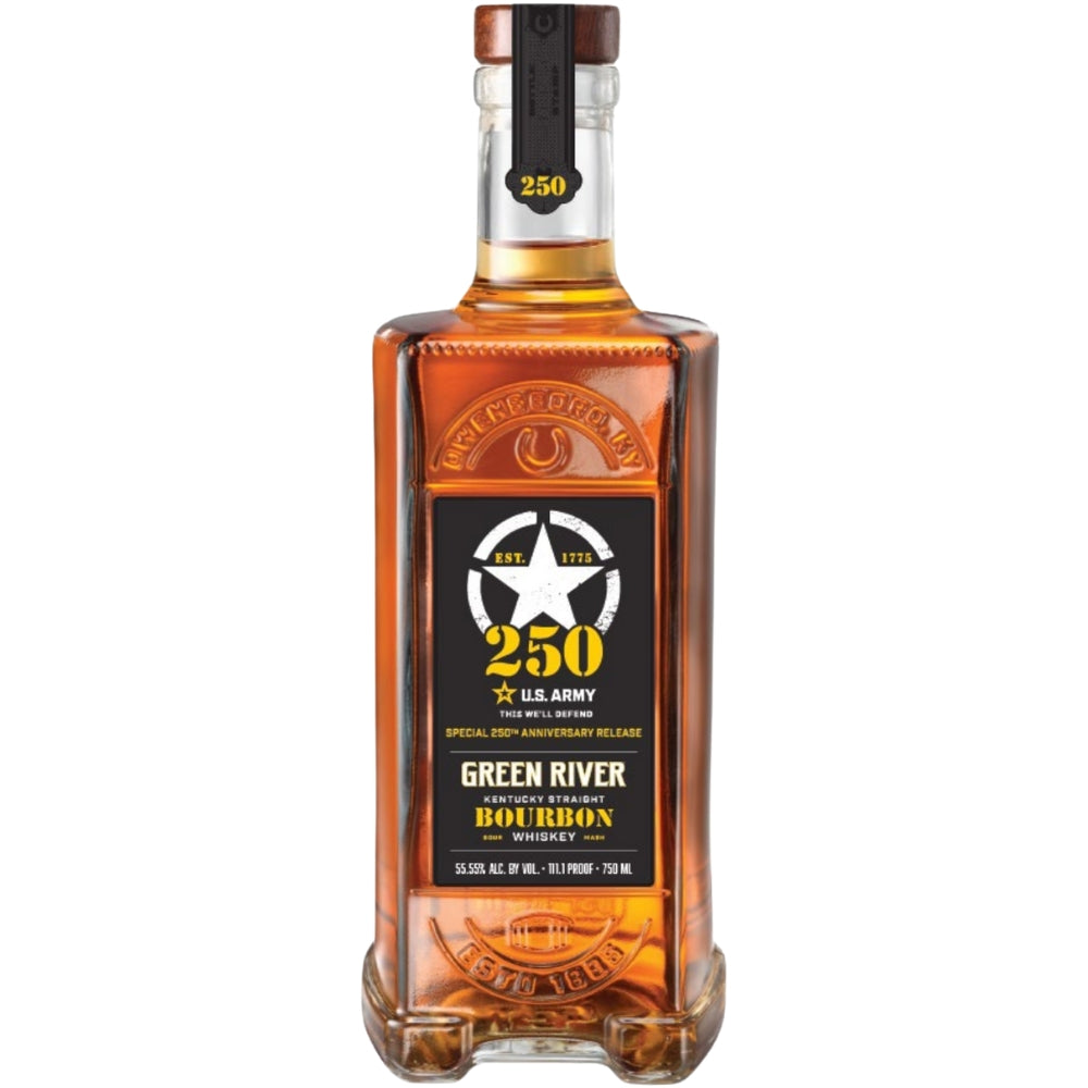 Green River U.S. Army 250th Anniversary Release Bourbon Green River Distilling 