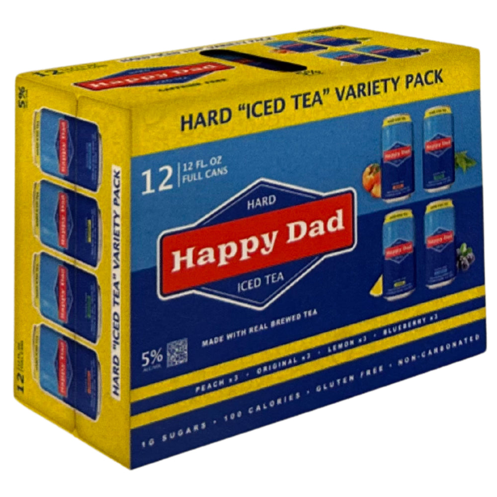 Happy Dad Hard "Iced Tea" Variety 12PK Hard Seltzer Happy Dad 