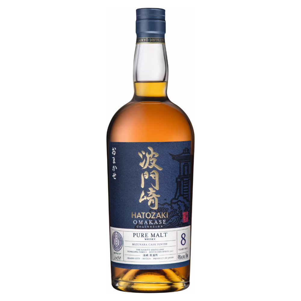 Hatozaki 8 Year Omakase Pure Malt Japanese Whisky